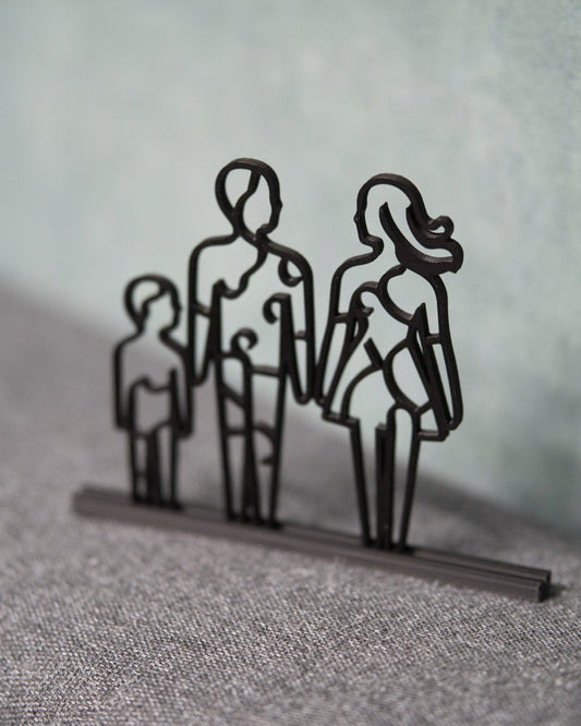 Modulare Familien - Skulptur – Personalisierte Deko - DIMMEL.design