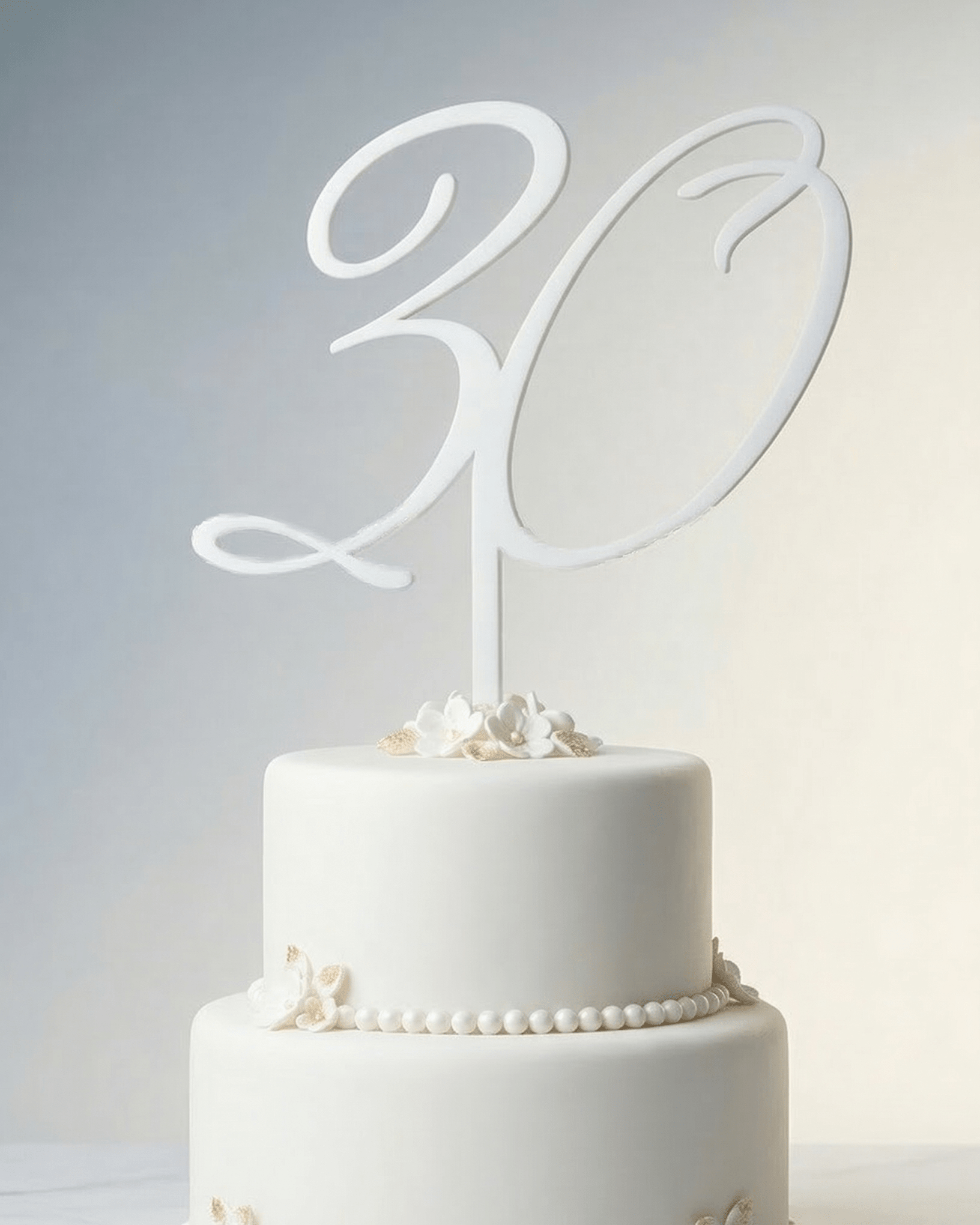 Cake Topper Zahl – Tortenstecker Wunschzahl - DIMMEL.design